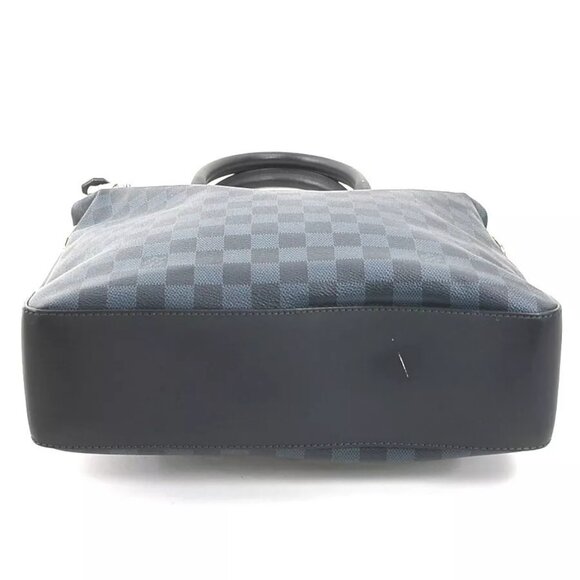 Auth LOUIS VUITTON Damier Cobalt Greenwich Handbag Shoulder Bag authentic - Picture 16 of 16